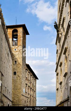 Todi, en Ombrie Banque D'Images