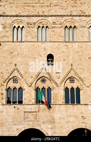 Palazzo Del Capitano, Todi, Ombrie Banque D'Images