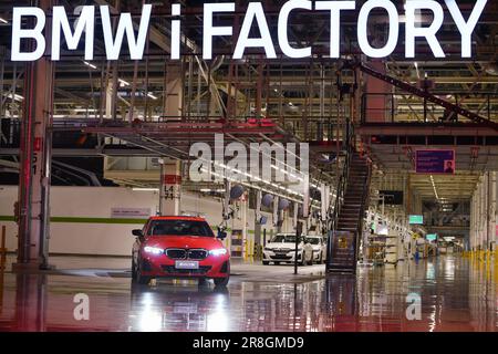 (230621) -- BERLIN, 21 juin 2023 (Xinhua) -- le 5 millionième véhicule de BMW Brilliance Automotive Ltd (BBA) est vu dans le district de Tiexi à Shenyang, dans la province de Liaoning, au nord-est de la Chine, en février 2023. (BBA/document via Xinhua) Banque D'Images