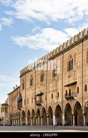 Palais ducal, place Sordello, Mantoue, Italie Banque D'Images