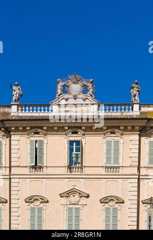 Palais épiscopal, Palazzo Vescovile, place Sordello, Mantoue, Italie Banque D'Images