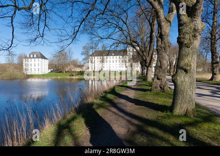 16th siècle Château Gottorf, ancienne résidence du duc de Gottorf, aujourd'hui musée, Schleswig, Schleswig-Holstein, Allemagne du Nord, Europe Banque D'Images