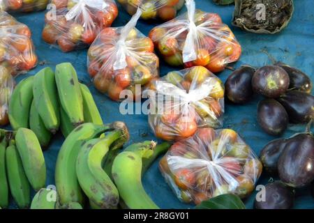 Marché Bisamkatak, Orissa, Inde Banque D'Images