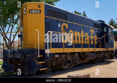 Barstow, Californie, États-Unis. 20th juin 2018. Locomotive à mélangeur Santa Fe 1460 construite en 1943. (Credit image: © Ian L. Sitren/ZUMA Press Wire) USAGE ÉDITORIAL SEULEMENT! Non destiné À un usage commercial ! Banque D'Images