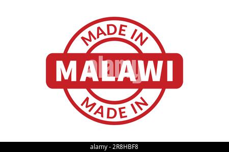 Fabriqué en caoutchouc Malawi Illustration de Vecteur