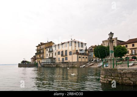 Lago Maggiore. Arona. Piémont. Italie Banque D'Images