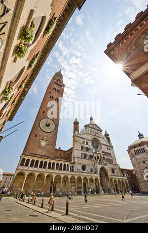 Cathédrale. Cremona. Lombardie. Italie Banque D'Images