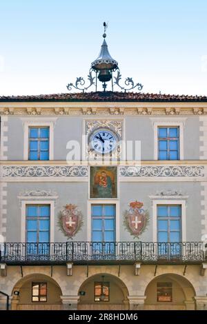 Piazza Maggiore. Mondovi. Piémont. Italie Banque D'Images