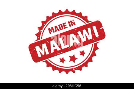 Fabriqué en caoutchouc Malawi Illustration de Vecteur