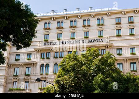 Hotel principe di Savoia. Milan. Italie Banque D'Images