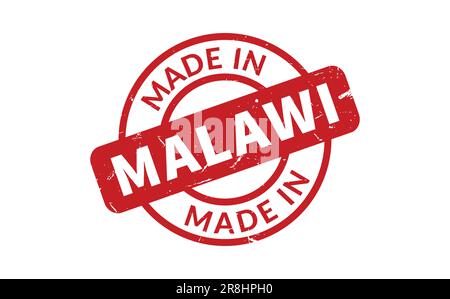 Fabriqué en caoutchouc Malawi Illustration de Vecteur