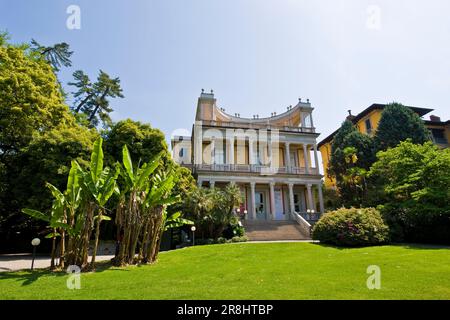 Villa Giulia. Pallanza. Italie Banque D'Images