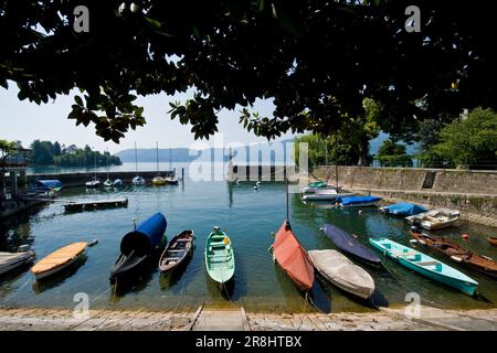 Port de plaisance. Pallanza. Italie Banque D'Images