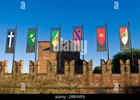 Château de Visconti. Legnano. Lombardie. Italie Banque D'Images