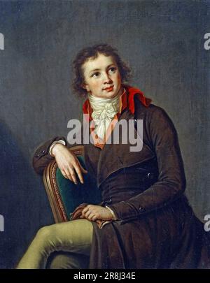 Portrait du Comte Stroganov, peinture d'Élisabeth Vigée-Lebrun, 1790 Banque D'Images