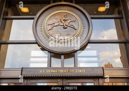 Bureau de poste du Département d'État AMÉRICAIN dans le centre-ville de Philadelphie PA Banque D'Images