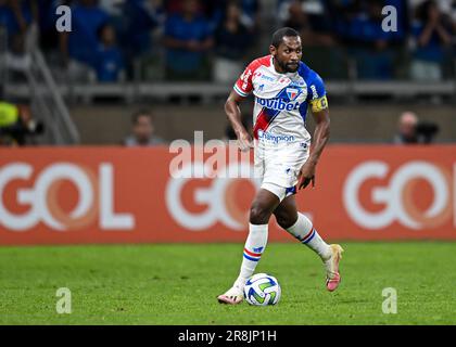 Belo Horizonte, Brésil. 21st juin 2023. Tinga de Fortaleza, pendant le match entre Cruzeiro et Fortaleza, pour la série brésilienne A 2023, au stade Mineirao, à Belo Horizonte sur 21 juin. Photo: Gledston Tavares/DiaEsportivo/Alay Live News crédit: DiaEsportivo/Alay Live News Banque D'Images