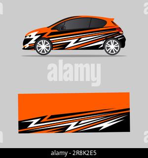 Autocollant Vinyls autocollants pour car Truck mini bus modifier moto Illustration de Vecteur