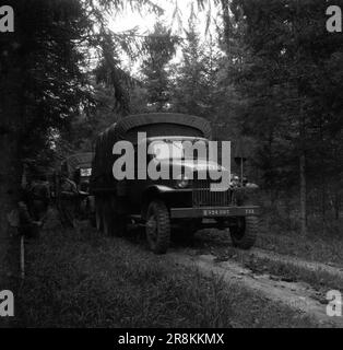 GMC CCKW - Französisches Heer / Armée de terre française / Armée de terre / troupes Coloniales / troupes de Marine - GMC CCKW 2½ tonne 6×6 camion / GMC CKKW Camion Cargo trois essieux moteurs 6 x 6 Banque D'Images