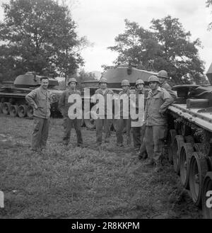 M24 Chaffee - Französisches Heer / Armée de terre française / Armée de terre / troupes Coloniales / troupes de Marine - Leichter Panzer M24 Chaffee / Light Tank M24 Chaffee / Char Leger M24 Chaffee Banque D'Images