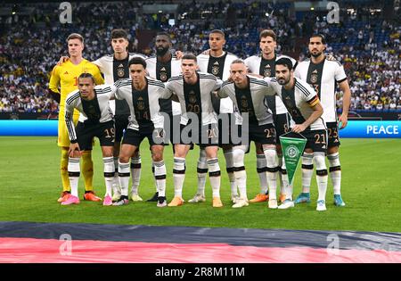 Match international amical, Veltins Arena Gelsenkirchen: Allemagne contre Colombie; Banque D'Images