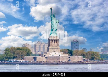 Statue de la liberté de New York voyageant aux États-Unis Banque D'Images
