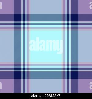 Tissu en tissu tartan à carreaux vectoriels sans couture avec motif écossais texturé dans les couleurs pastel et claires. Illustration de Vecteur