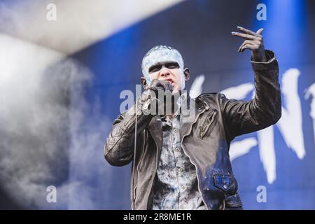 Copenhague, Danemark. 15th, juin 2023. Le groupe American metalcore Vended donne un concert en direct lors du festival danois du métal lourd Copenhague 2023. (Crédit photo: Gonzales photo - Peter Troest). Banque D'Images