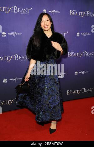 Sydney, Australie. 22nd juin 2023. Disney Beauty and the Beast le tapis rouge australien musical Premiere arrive au Capitol Theatre. Photo : à confirmer. Credit: Richard Milnes/Alamy Live News Banque D'Images