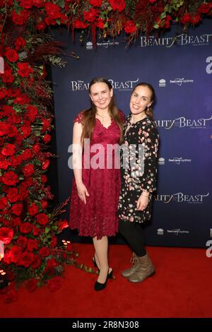 Sydney, Australie. 22nd juin 2023. Disney Beauty and the Beast le tapis rouge australien musical Premiere arrive au Capitol Theatre. Photo : à confirmer. Credit: Richard Milnes/Alamy Live News Banque D'Images