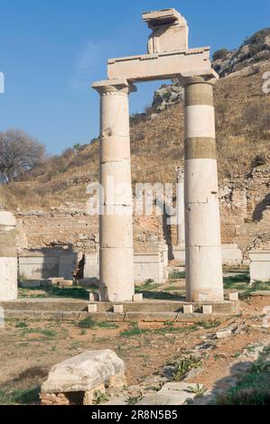 Prytaneion, Temple Artemis, Éphèse, Turquie Banque D'Images