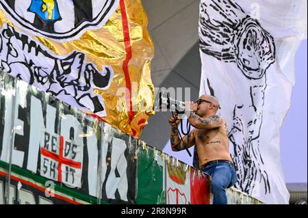 Udine, Italie. 04th juin 2023. Juventus FC Supporters pendant Udinese Calcio vs Juventus FC (archive de portraits), football italien série A match à Udine, Italie, 04 juin 2023 crédit: Agence de photo indépendante/Alamy Live News Banque D'Images