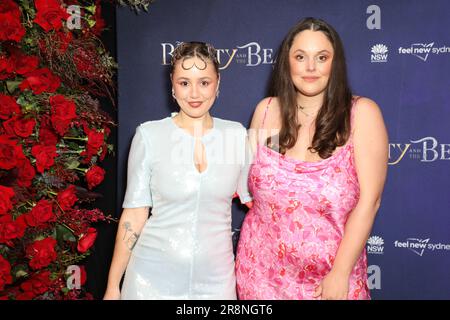 Sydney, Australie. 22nd juin 2023. Disney Beauty and the Beast le tapis rouge australien musical Premiere arrive au Capitol Theatre. Photo : à confirmer. Credit: Richard Milnes/Alamy Live News Banque D'Images