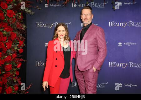 Sydney, Australie. 22nd juin 2023. Disney Beauty and the Beast le tapis rouge australien musical Premiere arrive au Capitol Theatre. Photo : à confirmer. Credit: Richard Milnes/Alamy Live News Banque D'Images