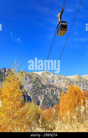 Shin Hotaka Ropeway Banque D'Images