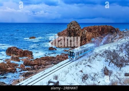 Gono Line en hiver Banque D'Images