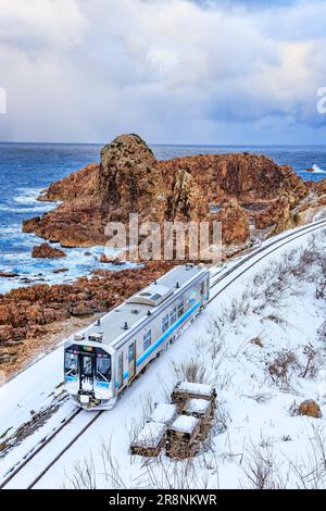 Gono Line en hiver Banque D'Images