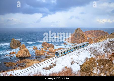 Gono Line en hiver Banque D'Images