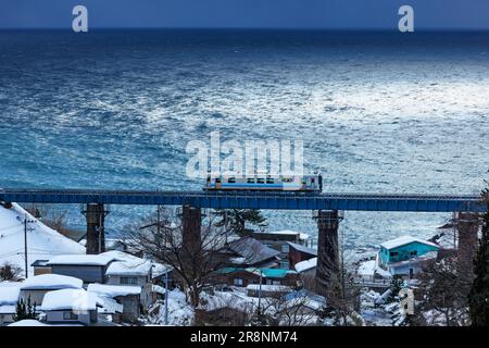 Gono Line en hiver Banque D'Images