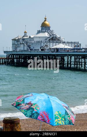 Eastbourne, 16 juin 2023: La jetée Banque D'Images