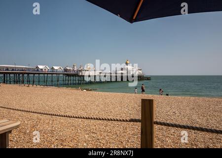 Eastbourne, 16 juin 2023: La jetée Banque D'Images