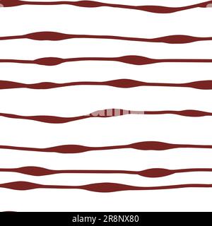 Motif géométrique abstrait avec rayures. Arrière-plan vectoriel transparent. Motif de formes géométriques sans couture peint à la main, arrière-plan vectoriel. Illustration de Vecteur