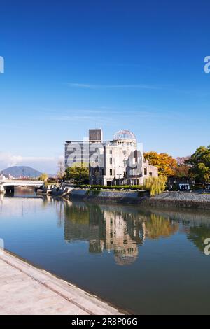 Le dôme atomique et la rivière Motoyasugawa Banque D'Images