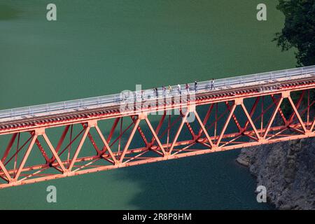 Oku Oi Rainbow Bridge Banque D'Images