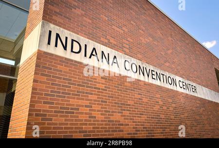 Indiana Convention Center à Indianapolis - INDIANAPOLIS, ÉTATS-UNIS - 05 JUIN 2023 Banque D'Images