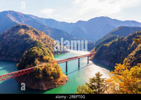 Oku Oi Rainbow Bridge Banque D'Images