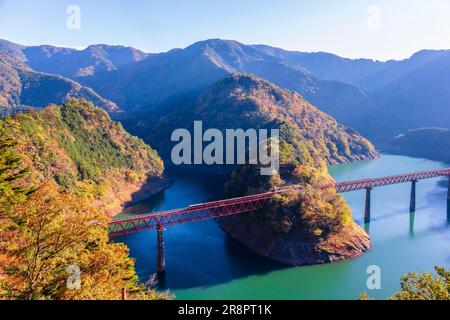 Oku Oi Rainbow Bridge Banque D'Images