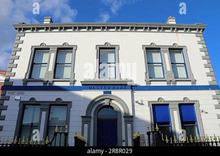 Ulster Bank dans la ville d'Antrim Banque D'Images