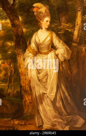 Portrait de Mme Carnac par Sir Joshua Reynolds Banque D'Images