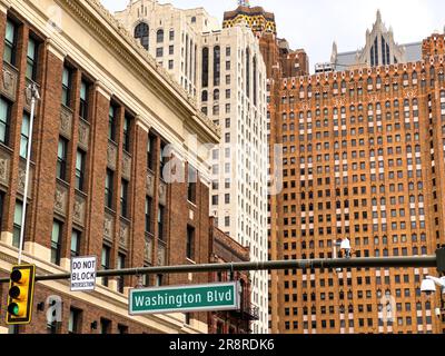 Detroit Foundation Hotel - DETROIT, MICHIGAN - 10 JUIN 2023 Banque D'Images